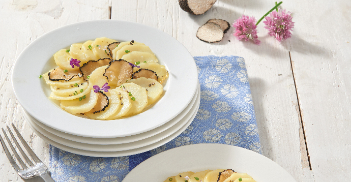 Maxime de pommes de terre à la truffe